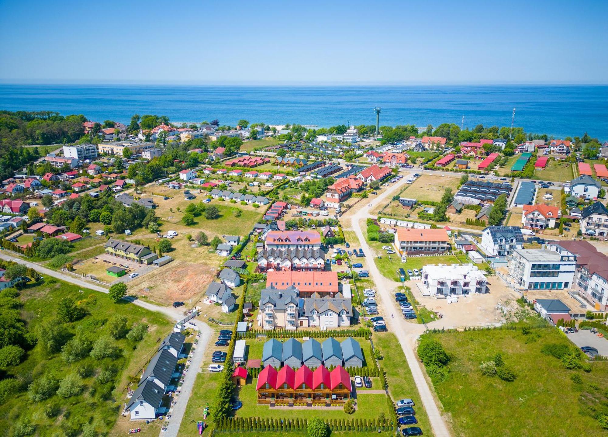 Domki Lux Jarosławiec Buitenkant foto